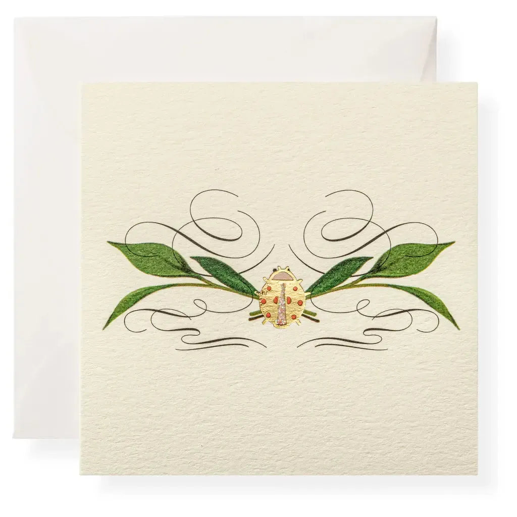 Ladybug Enclosure Card