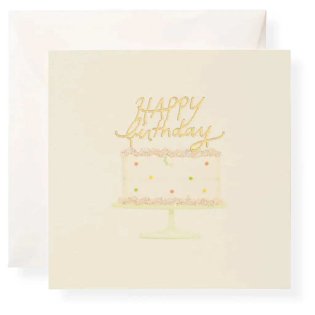 Birthday Cake Enclosure Card