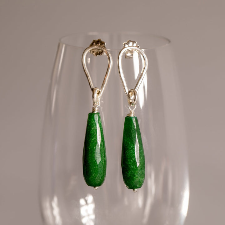 Teardrop Post Earrings