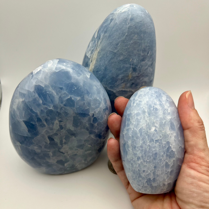 Blue Calcite Polished