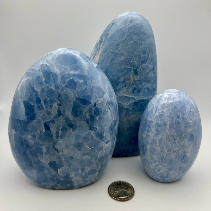 Blue Calcite Polished