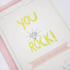 You Rock Greeting Card