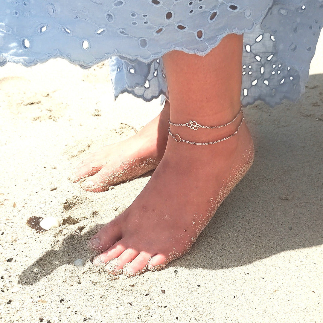 Diamante Chain Anklet