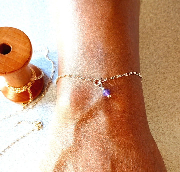 Gemstone Permanent Jewelry Connectors and charms