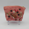 Printed Velvet Mini Pouch