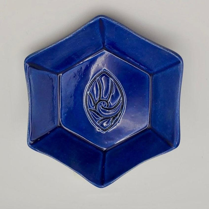 Cobalt Ceramic Jewelry Dishes