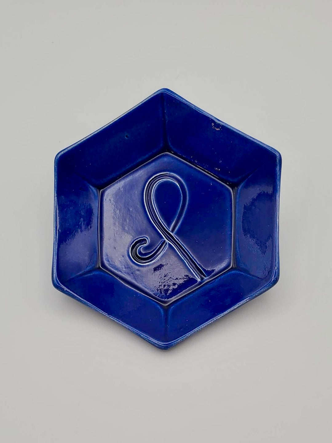 Cobalt Ceramic Jewelry Dishes