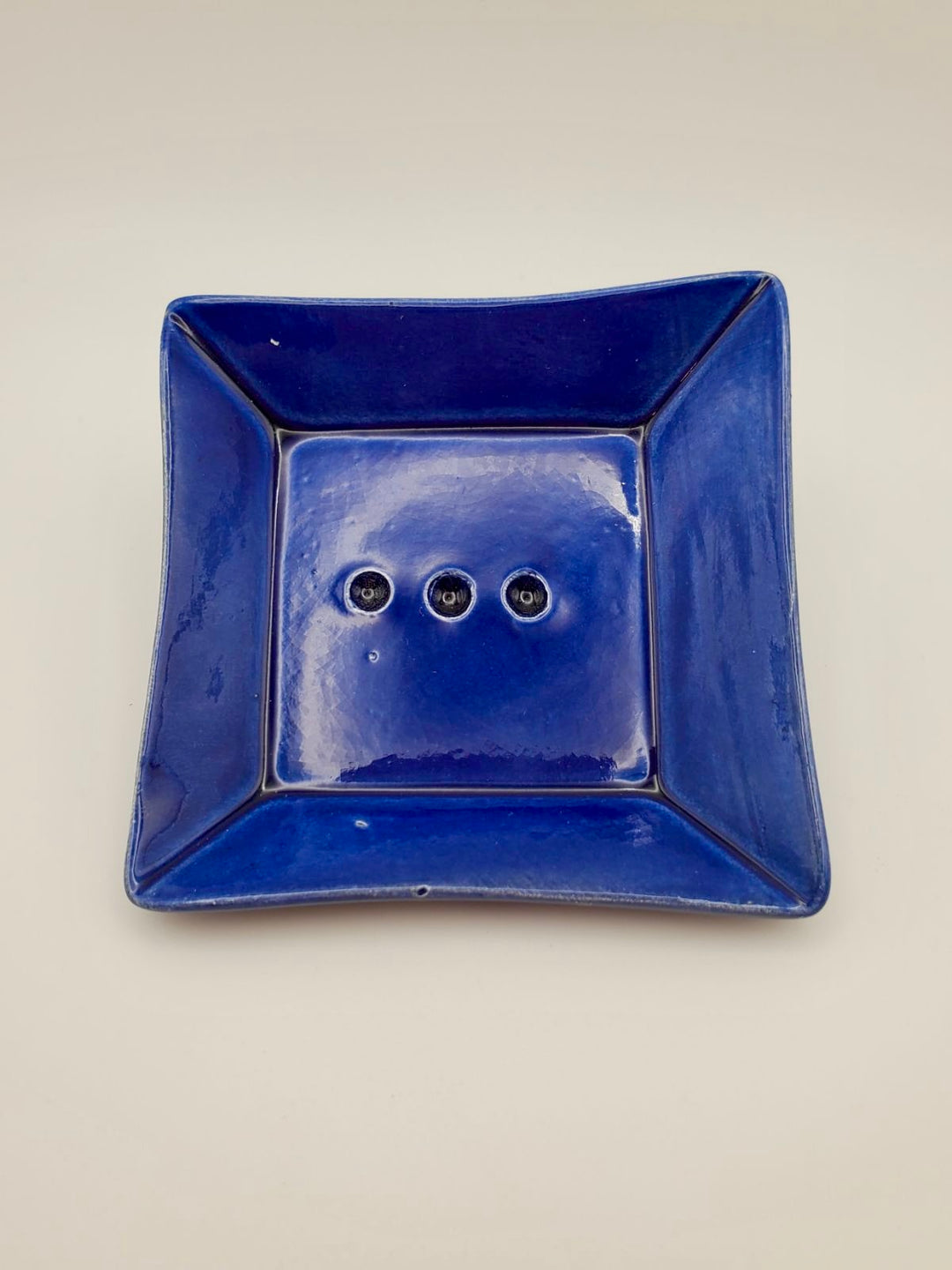 Cobalt Ceramic Jewelry Dishes