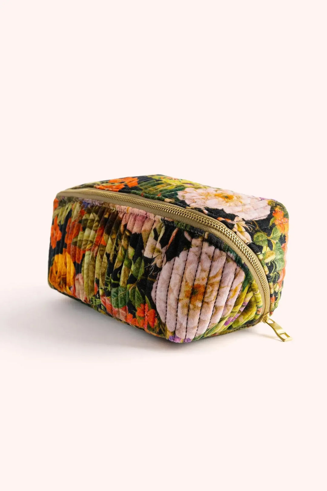 Quilted Make-Up Bag
