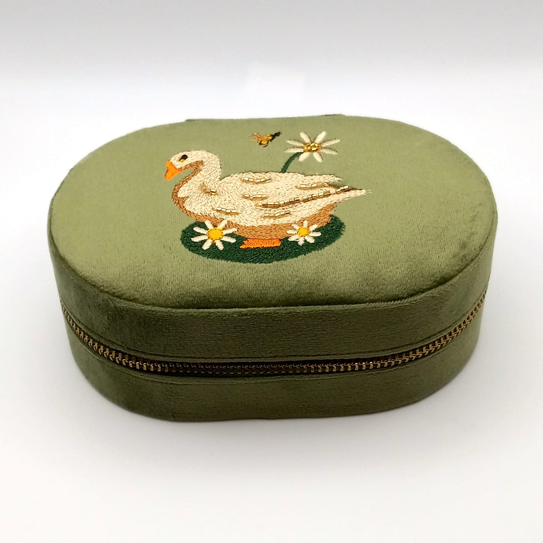 Oval Jewelry Box