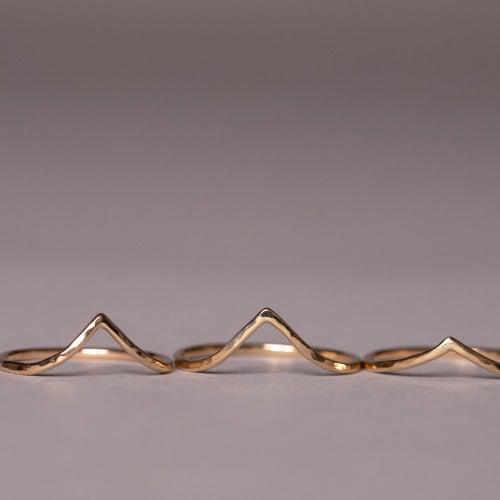 Mini Stackable Tiara Ring-Rings-Joyia Jewelry