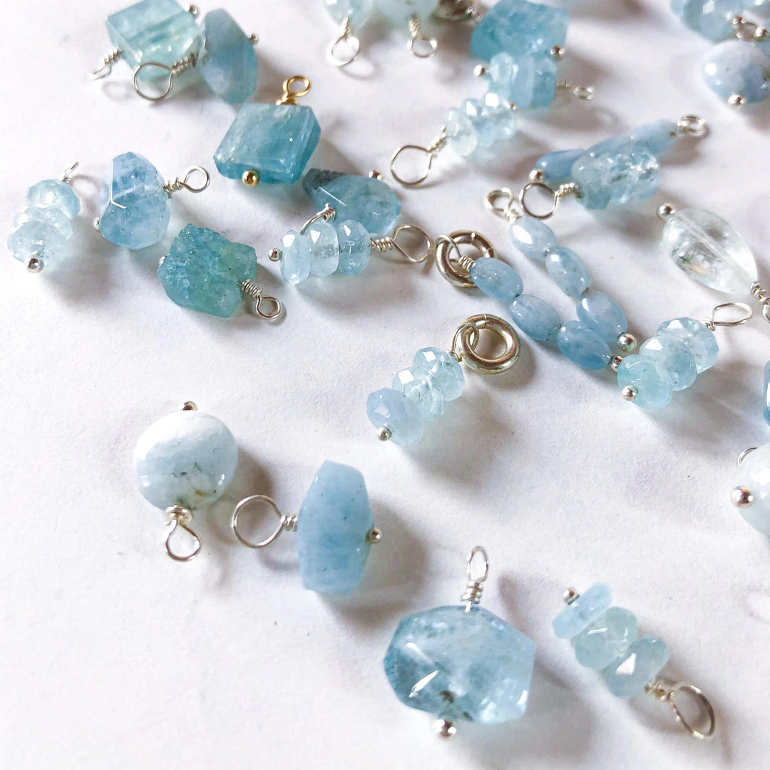 Aquamarine Charm - Joyia Jewelry