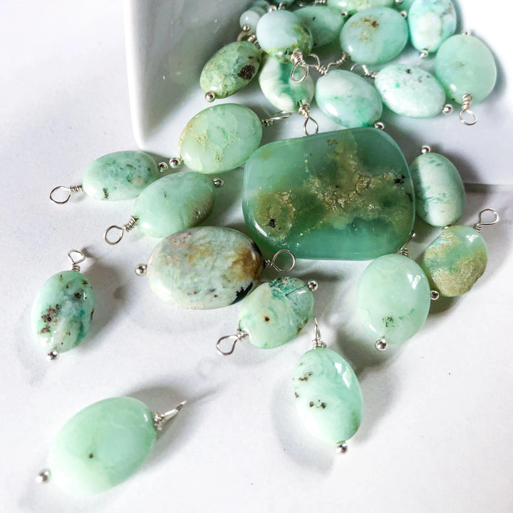 Chrysoprase Charm - Joyia Jewelry