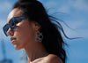 Champagne Large Earrings