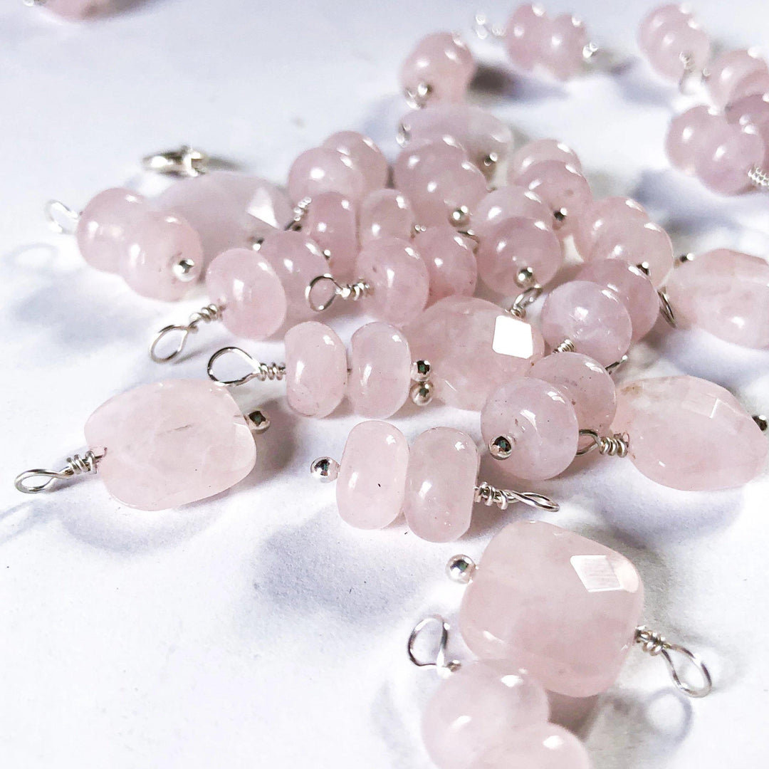 Rose Quartz Charm - Joyia Jewelry